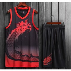 Resim Ejderha Desenli Basketbol Forması (544768706) 