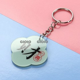 Resim Silver1 Gıoıo Yeni Şanslı Kedi Sevimli Anahtarlık Dıy Küçük Kolye Ejderha Yılı Bebek Çizgi Film Çanta Kolye Anahtarlık (Yurt Dışından) 