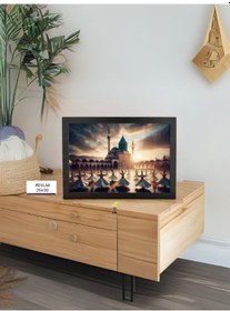 Resim Tablo Pazarı Led Işıklı Tablo - Mevlana 