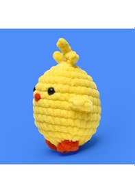 Resim Amigurumi Civciv Tığ Kiti, Amigurumi Seti 