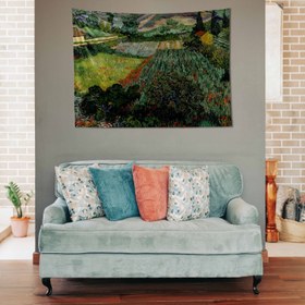 Resim Gelincikli Tarla Duvar Örtüsü - 100 cm x 135 cm 
