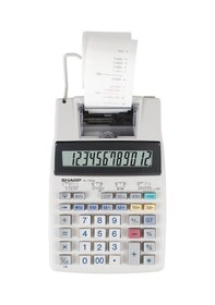 Resim Sharp El-1750v 12 Hane Şeritli Hesap Makinesi Beyaz - Gri 