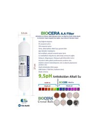 Resim Aqua Bella Amerikan Filtreli Su Arıtma Cihazı Biocera Nsf Onaylı 