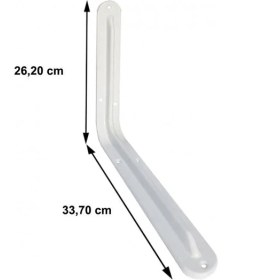 Resim Bucuks Mey Ithalat® Raf Altı 12X14 mm Beyaz 
