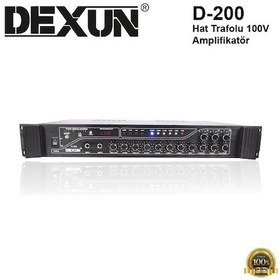 Resim Dexun D-200 Hat Trafolu Amplifikatör 