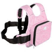 Resim Pembe Katlanabilir Depolama Çocuk Emniyet Kemeri 