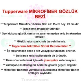 Resim Tupperware Mikrofiber Gözlük Bezi 2'li 15x20 Cm Hsgl 