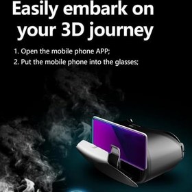 Resim Sanal Gerçeklik Kulaklığı, 3D VR Goggles Gözlükleri Abs Malzemeli, Mavi Anti Ayarlanabilir Kulaklık Kaskları, Yüksek Uyarlanabilirlik, Öğrenci Ve Nesne Mesafesi Ayarı 