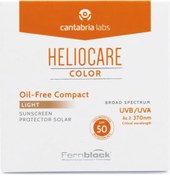 Resim Heliocare Compact Oil Free Light SPF 50 Açık Ten Pudra 10 G 