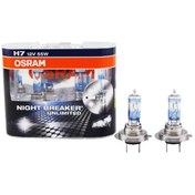 Resim Osram Uyumlu 64210Nbu 12 Volt 55 W H7 Night Breaker Unlimited Amp Diğer