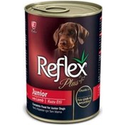 Resim Reflex Plus Kuzulu Parça Etli Yavru Köpek Konservesi 400 G 