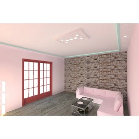 Resim Motifpiyer Tavan Spot Göbek KENARLI-KARE-44-90X60 