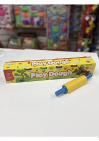 Resim 6'lı Çok Renkli Oyun Hamuru Ve Merdanesi Oyun Seti Çok Renkli 