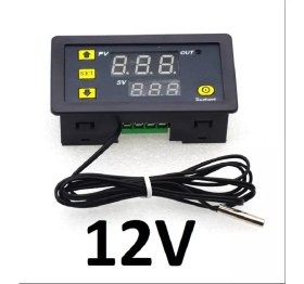 Resim Yate10 W3230 12V Dijital Termostat Kuluçka Makinalarına Uygun Hassas 