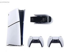 Resim Sony Playstation 5 Slim DİJİTAL +2.Kol+Kamera SC TECHNOLOGY 