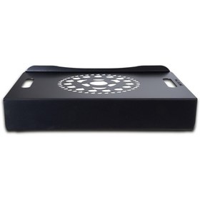 Resim VOLL BLUME Siyah Laptop Altlığı Notebook Standı Sehpası Blume 