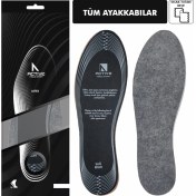 Resim Active Team LX07 - Keçe İç Tabanlık | Sıcak ve Ferah Tutan, Yumuşak Destek, Kışlık Kullanım için Ayakkabı Taban 