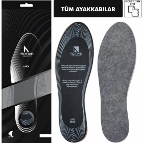 Resim Active Team LX07 - Keçe İç Tabanlık | Sıcak ve Ferah Tutan, Yumuşak Destek, Kışlık Kullanım için Ayakkabı Taban 