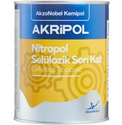 Resim Akzonobel Nitropol Selülozik Sonkat Ölü Mat Siyah Boya 0.95 Ml 