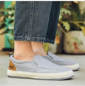 Resim Besthome1 Koyu Erkek Sandalet Espadrille Mekik Koyu Giyim Siyah 