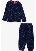 Resim Breeze Kız Bebek Pijama Takımı Karpuz Dilimi Desenli 9 Ay-3 Yaş, Lacivert Breeze