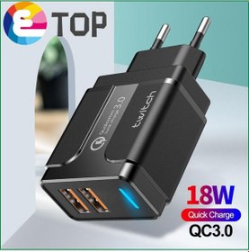 Resim Generic Etop Twitch Usb Şarj Cihazı Pd 36W Telefon Şarj Cihazı 