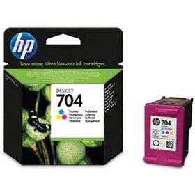 Resim HP 704 CN693AE Renkli Kartuş 