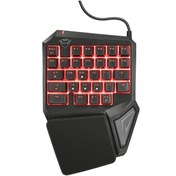 Resim Trust GXT 888 ASSA Tek Elli Numerik RGB Klavye 