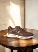 Resim Voyager ERKEK HAKİKİ DERİ KAUÇUK TABAN BAĞCIKLI RAHAT VE ŞIK GÜNLÜK SPOR CASUAL AYAKKABI 