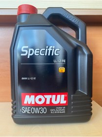 Resim Motul Specific Ll-12 Fe Bmw Sae 0w30 5lt Üt:12/2021 