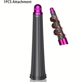 Resim Air Wrap HS01 & HS05 Aksesuarları için, Profesyonel Bukle ve Dalgalı Saçlar İçin 2.03 cm - 3.56 cm Konik Fırça Ucu, Gül Altın 