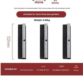 Resim Samdoo Üç Ayarli Motor Silindir İç Çap Taşlama Aleti - 2 İnç Taş İle Yüzey Polishing Ve Zımparalama Aracı 