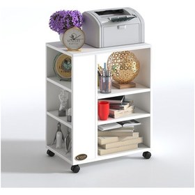 Resim Kenzlife ofis yazıcı masası berubetto076 byz 076*060*40 tekerlekl 