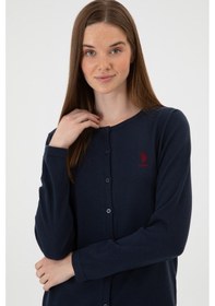 Resim U.s. Polo Assn. Kadın Lacivert Hırka Triko 50313624-vr033 Lacivert 