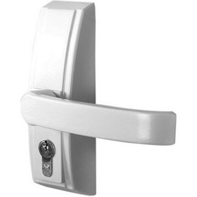 Resim Kilitlenebilir Omni Ve Kale Kilite Uygun Panik Bar Dış Müdahale Kolu Bareliyle Birlikte 