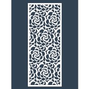 Resim Liar Ahşap Seperatör (Paravan) - KSP-22 - (10 mm) - (69 cm x 139 cm) - (Beyaz) 