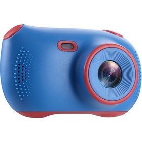Resim Springsun Çocuklar İçin Mavi Dijital Kamera - 18mp Fotoğraf Çekimi, 1080p Video Kaydı, Çift Lens, 2.0 İnç Ips Ekran, Taşınabilir Tasarım 