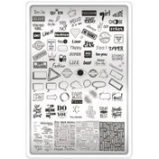 Resim Takida Stamping Baskı Plakası Xl Şans 11 