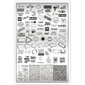 Resim Takida Stamping Baskı Plakası Xl Şans 11 