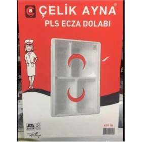Resim Çelik Ayna Ecza Dolabı 