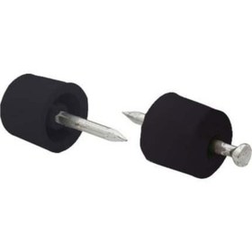 Resim AyrStore Plastik Raf Pimi Çivili (100 Adet) Siyah 