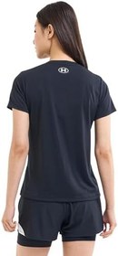 Resim Under Armour Tech Kısa Kollu Bisiklet Yaka Tişört Kadın 