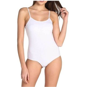 Resim Tutku 3'lü Kadın Ten Rengi Ip Askılı Kancalı Body Zıbın 001 