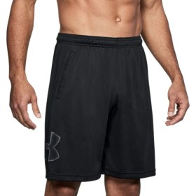 Resim Under Armour Tech Graphic Short Erkek Siyah Antrenman Şortu 1306443-001 