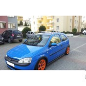 Resim Opel Corsa C Yan Marşpiyel (Plastik) 