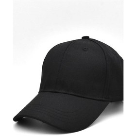 Resim Unisex Ayarlanabilir Spor Basic Kep Şapka | Siyah Bej 2li Paket 