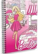 Resim Barbie Not Defteri A6 Spiralli 