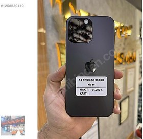 Resim Apple iPhone 14 Pro Max İkinci El TR | 256 GB | Siyah 