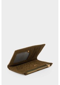 Resim Defacto Kadın Süet Cüzdan G9524axnsgn1 Yeşil-gn1 