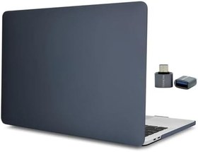 Resim McStorey MacBook Pro 13 inç Kılıf Sert Mat Hardcase – A1706 / A1708 / A1989 / A2159 / A2251 / A2289 / A2338 Uyumlu Çizilmeye ve Darbelere Dayanıklı Kapak Siyah 